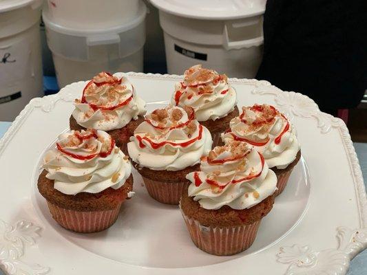 Strawberry cupcakes!