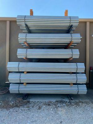 Galvanized Fence Pipe