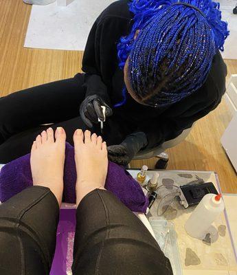 Pedicure by Serena