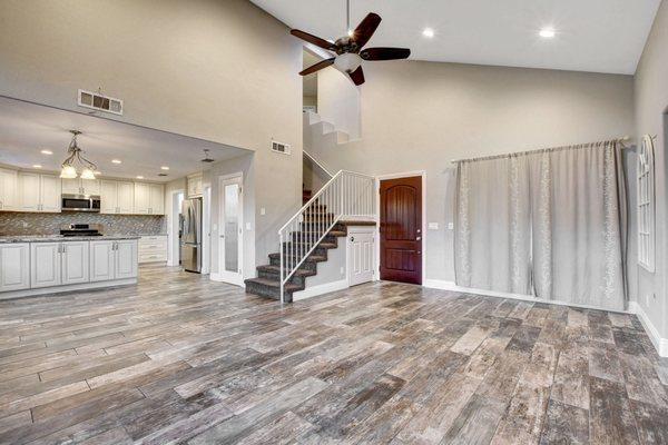 Open concept floor plan with plenty of upgrades!