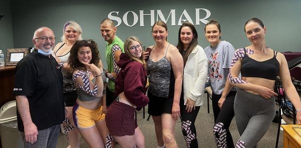 At Sohmar we teach the most updated techniques for pain management