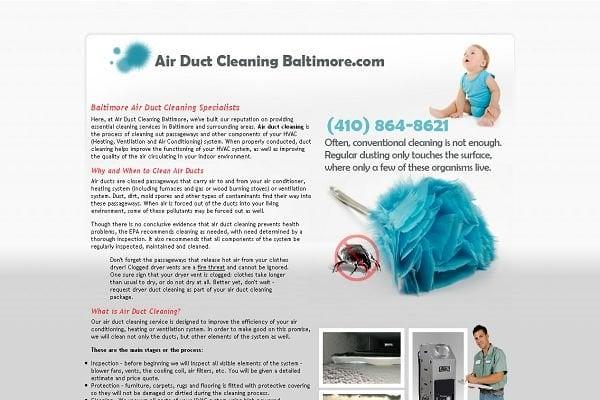 Air Duct Cleaning Baltimore