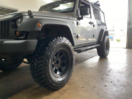 315/70/17 Firestone mud tires