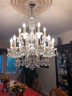 Great chandelier