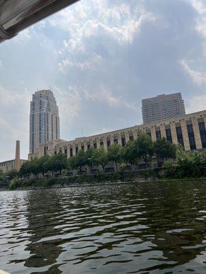 Minneapolis Post Office from the river