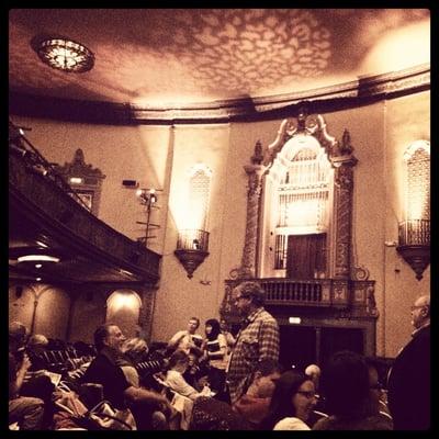 The beautiful interior of the theater.