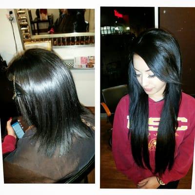 Hair extensions & color By Carlos Netro