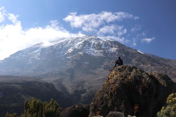 Justin and the team will climb high mountains for you #africa