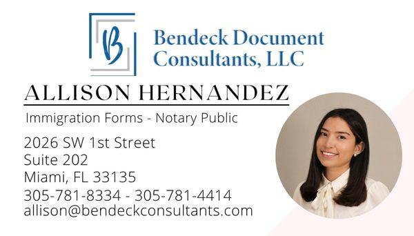 Bendeck Document Consultants