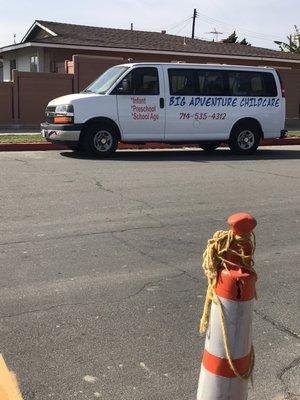 The lady STILL parks on red and runs to load the kids in the van. This just happened on 3/5/20 around 2pm. @ Barton Elementary School.