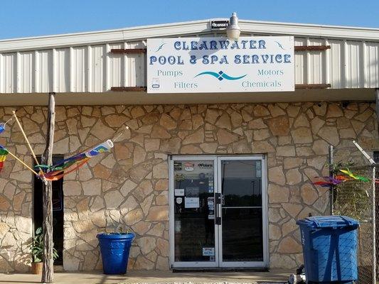 Some of the services offered at Clearwater Pool & Spa.  There are many more not here like free water analysis.