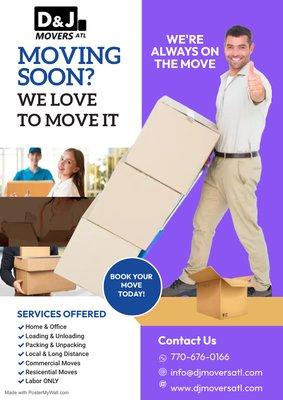 D & J Movers ATL