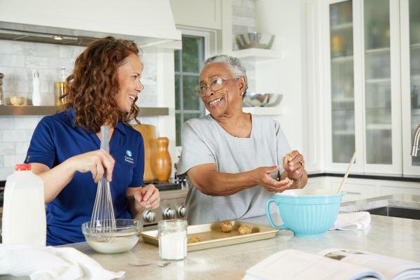 We provide options for 24-hour home care and part time home care