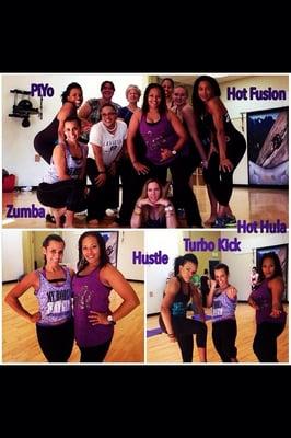 End of Year Boot Camp featuring the classes offered year round: Zumba, HOT HULA, HOT FUSION, Hustle, TurboKick, & PiYoStrength.