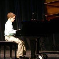 One of our lovely piano players at recital!