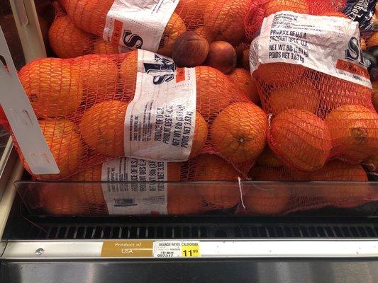 $11.99 for 9 large oranges ... say what!?