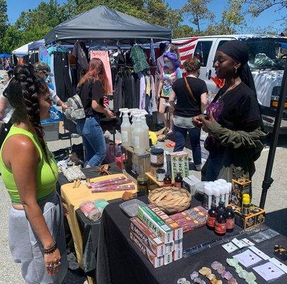 Cozmo El Jewlery & Gems at Ashby Flea Market in Berkeley, 12p.m.