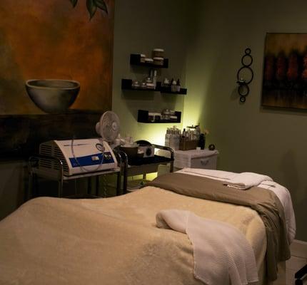 Fresh Vitality's Skin Rejuvenation Room