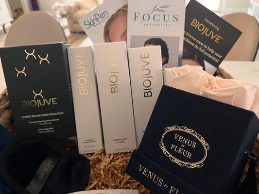 Medical grade luxury skincare - biojuve, ZO, Skinmedica etc