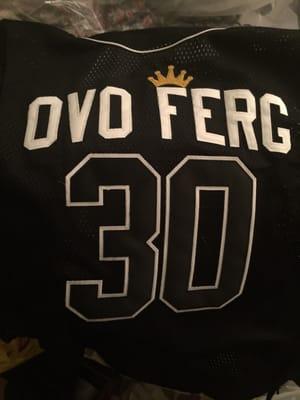 My custom Birthday Jersey