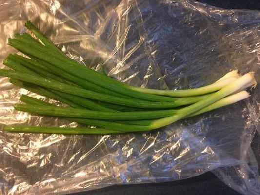 Wonderful scallions