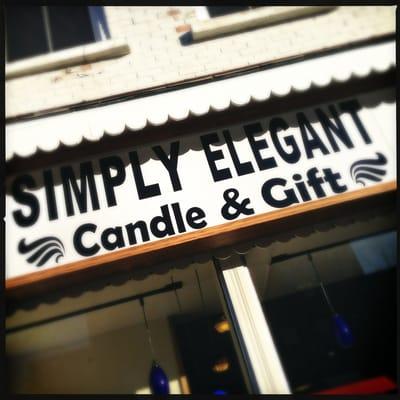 Simply Elegant Candle and Gift