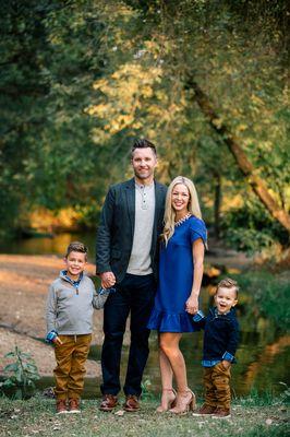 Garrett & Nicole Vanneman with their sons