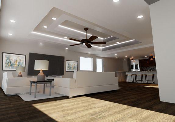 3D Rendering for a project in Bountiful, Utah.