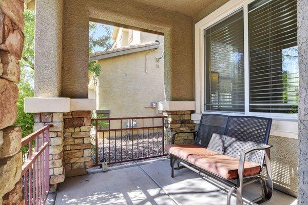 Always love a covered porch!