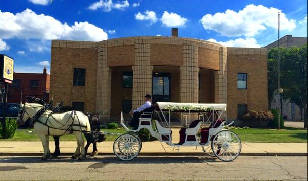 This is how we got from St.A's church to Lake Anna Hall