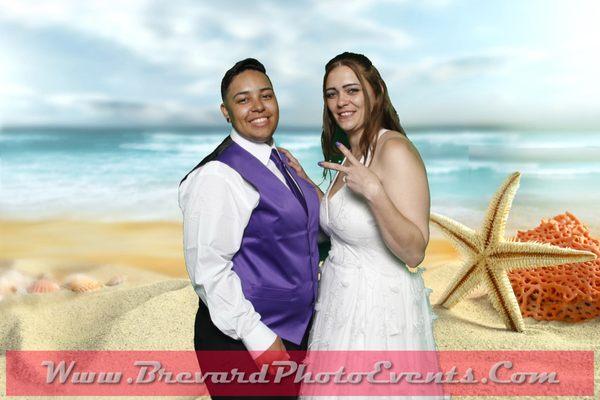 Brevard Photo Events - Photo booth rentals in Brevard County FL - Wedding photo booth samples