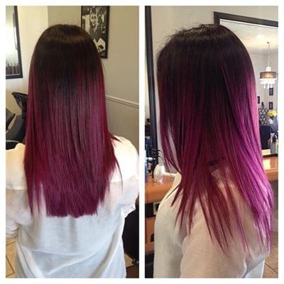 Fun, Fabulous Purple Ombre!