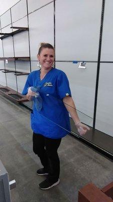 Paula, Has been with Custom Maids 1 year. Simply the Best!