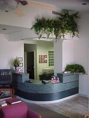 Reception area