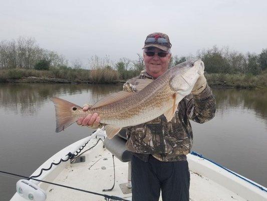 Lots of big Redfish being caught.  Come get you some!