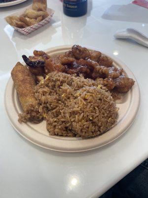 LC5. General Tso's Chicken Combo