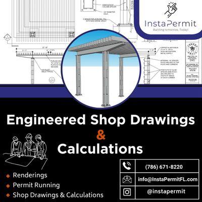 Engineered Shop Drawings & Calculations