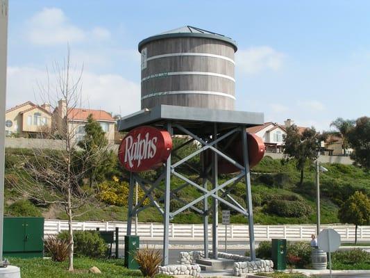 This Faux Water Tower is actually a Cell Site.