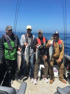 Newport, Oregon Salmon Fishing