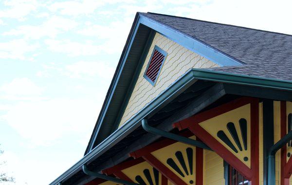 Welcome center is housed in the Historic Train Depot Downtown Toccoa