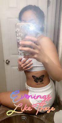 Psychodelic Butterfly Tattoo & Piercing