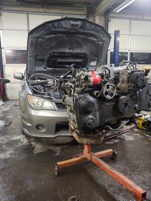 Complete engine replacement/repair