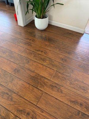 Oak flooring