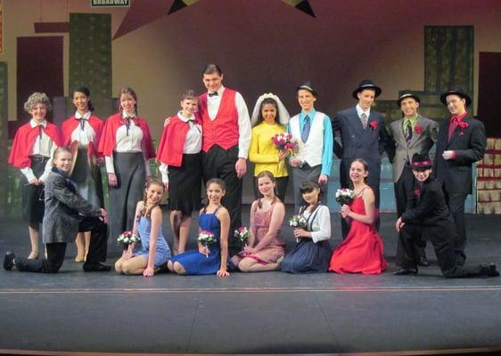 The cast of "Guys and Dolls" - June 2012