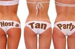 Host a spray tan party and receive an Infinity sun product for free..