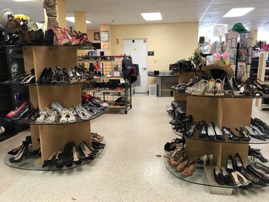 Nice selection of gently used shoes