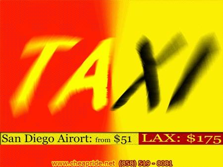 Cheap Ride to San Diego Airport (from $51 ) and LAX ($175)