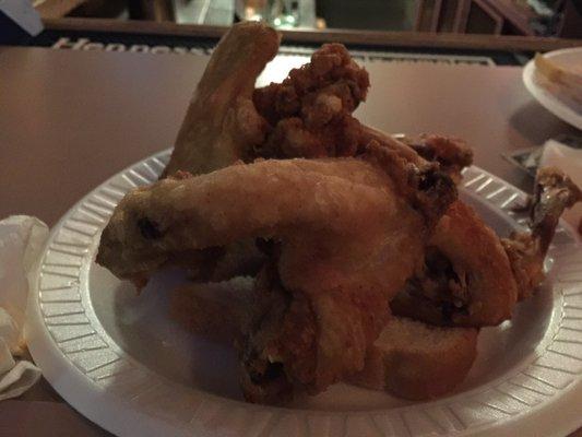 Fried Chicken Wings!!!!!  Delicious