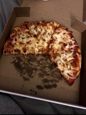 Pineapple Cheese Pizza