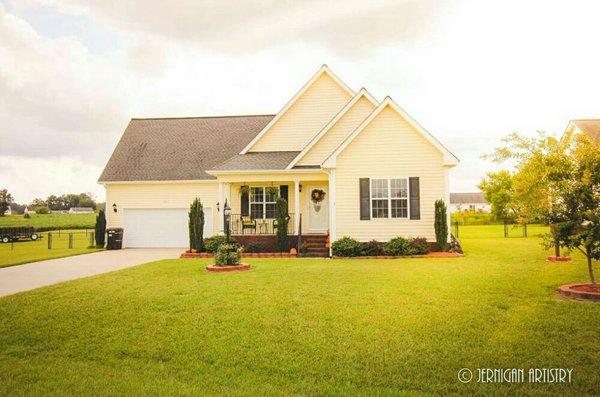 $179,000~ 106 Marshview Place Goldsboro, NC ~ Beautiful 3 bedroom, 2 bath home w/ bonus rm! Northeast Schools.